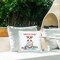 Funny Can't Hold Licker Dog Outdoor Printed Pillow Design by Deb Strain, 18 x 7 x 18